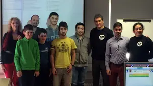 Ekhi Alzate Imaz, ganador del concurso de memoria rápida de la Casa de la Juventud