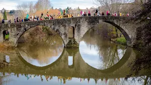 Jubilosa llegada de los Reyes Magos por el Portal de Francia