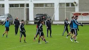 Martín ensaya con Tano, Pucko y Álex Sánchez como titulares en Tajonar