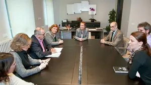 Barkos y el consejero de Salud se reúnen con los trabajadores de la UN y la CUN con la decisión ya tomada