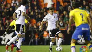 Las Palmas logra un buen resultado ante un Valencia irregular