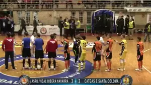 Aspil Vidal empata ante el Santa Coloma (3-3) en Tudela