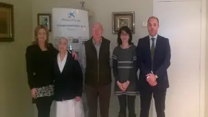 La Caixa ayuda con 6.000 euros a la residencia de ancianos de Peralta