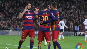 7-0. Exhibici&oacute;n del Barcelona camino de la final