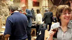 Así ha sido la presentación del Mes de la Tortilla y la Cocacola en el Katuzarra de Pamplona