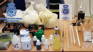 La Policía desmantela un laboratorio de drogas sintéticas y se incauta de 122 kilos APAAN