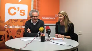 Ciudadanos Navarra presenta su nueva sede en la Plaza del Castillo