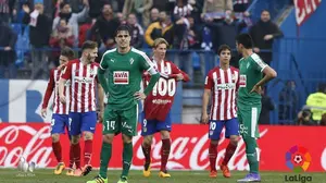 Un arrebato y dos cabezazos levantan al Atlético