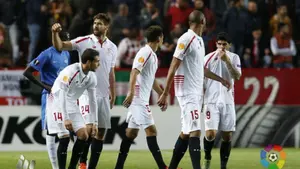 3-0. El Sevilla deja virtualmente resuelta la eliminatoria ante un débil Molde