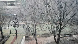 La nieve llega este sábado al centro de Pamplona