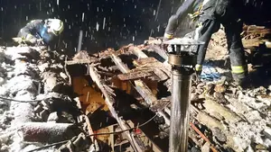 Un incendio provoca daños de consideración en una casa en Antxoriz, sin causar heridos