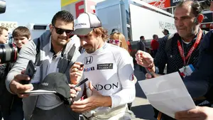 Fernando Alonso: "Estoy contento porque seguimos dando pasos adelante"