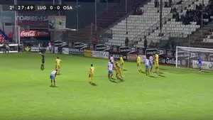 Primer gol del Lugo