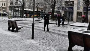 La primera nevada acecha Pamplona: se activa el Plan de Nieve para este fin de semana