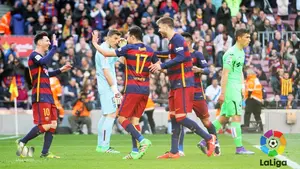 El Barcelona, a medio gas, arrolla a un Getafe desbordado