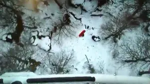 Rescate de un montañero en la sierra de Urbasa