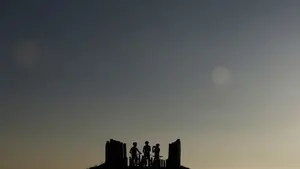 El cielo foral: entre nubes, tormentas y altas temperaturas