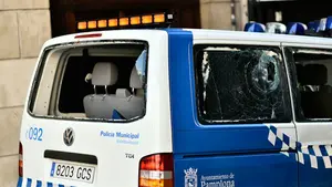 Las imágenes de los graves incidentes provocados por los estudiantes abertzales