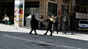 La Policía Municipal condena los "actos violentos" de los estudiantes abertzales
