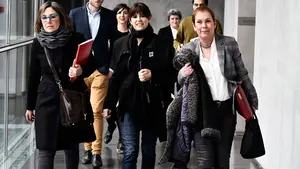 Uxue Barkos, presidenta de Navarra: "No siento la bandera de España como propia"