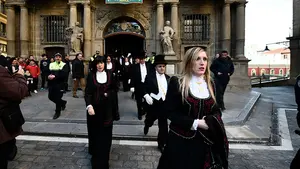 Revive el acto de las Cinco Llagas en Pamplona