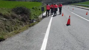 Mañana negra en las carreteras de Navarra: cuatro heridos en cinco accidentes de tráfico que se suceden en escasas 3 horas