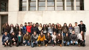 Un total de 33 estudiantes del IES San Miguel de Aralar de Alsasua visitan la UPNA