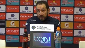 Vídeo de la rueda de prensa del entrenador del Girona, antes de jugar ante Osasuna