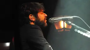 Las imágenes de Quique González en concierto en Pamplona