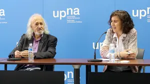  Catorce personas, en un curso impartido por el cineasta Montxo Armendáriz en la UPNA