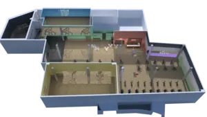 As&iacute; ser&aacute; el nuevo gimnasio de 1.600 metros cuadrados de Pamplona