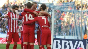 El Atl&eacute;tico remonta el partido en Cornell&aacute; al ritmo de Koke