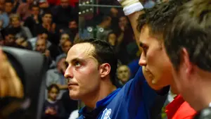 Declaraciones de Irujo después de retirarse de la final del parejas por lesión