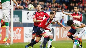 Los mejores momentos del partido Osasuna-Elche en imágenes