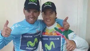 Alejandro Valverde muestra su poderío cara al Giro al ganar la segunda etapa