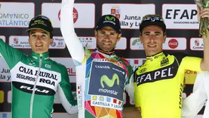 Alejandro Valverde: "en la parte final me he visto campeón en todo momento"