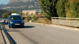 Detienen a un pamplonés mientras hacía el examen de conducir por haber circulado antes sin permiso