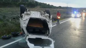 Fallece un vecino de Cintruénigo de 48 años al colisionar con un vehículo en la NA-160