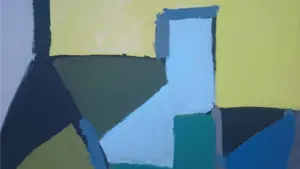 El edificio de El Sario de la UPNA acoge una exposición del pintor Alatz López Lameiro