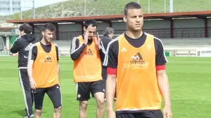 Partidillo de Osasuna en Tajonar, antes de recibir al Valladolid