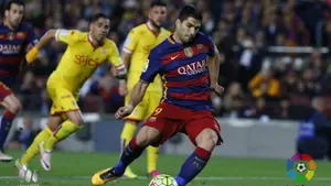 6-0. Otra noche de Suárez, que con otro póquer acerca al Barça a la Liga