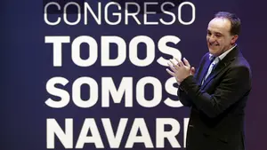 Javier Esparza: "Con o sin pistolas, quieren que Navarra desaparezca y se incorpore al País Vasco"