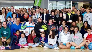 Gran participaci&oacute;n en la tercera prueba del circuito absoluto de p&aacute;del en Huarte