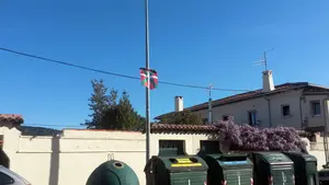 PSN y UPN piden a Asirón que retire decenas de ikurriñas colocadas en el mobiliario municipal de Pamplona