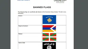 El festival de Eurovisión veta la presencia de la ikurriña y la equipara con la del Estado Islámico