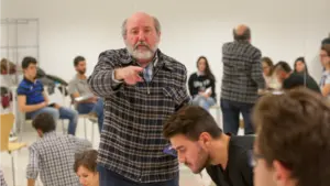 El profesor de literatura y teatro Ignacio Aranguren, premio Príncipe de Viana 2016