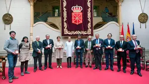 Entregada la Cruz de Carlos III el Noble a nueve personas y entidades por su labor destacada en Navarra