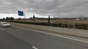 Completan en Tudela la carretera de mejora de los enlaces con el camino agrícola paralelo a la Autovía del Ebro