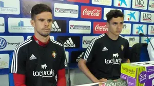 Los jugadores de Osasuna B se solidarizan con Berruezo, baja hasta final de temporada