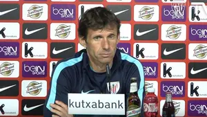 Rueda de prensa de José Ángel Ziganda, antes de recibir a Osasuna.